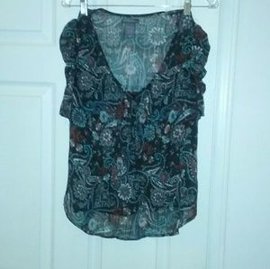 Fire Los Angeles brand polyester top